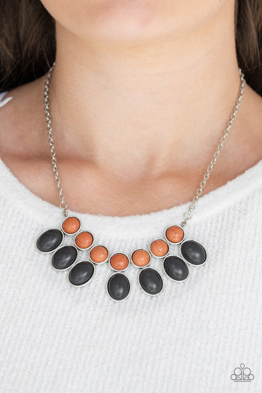Environmental Impact Black Necklace - Paparazzi Accessories
