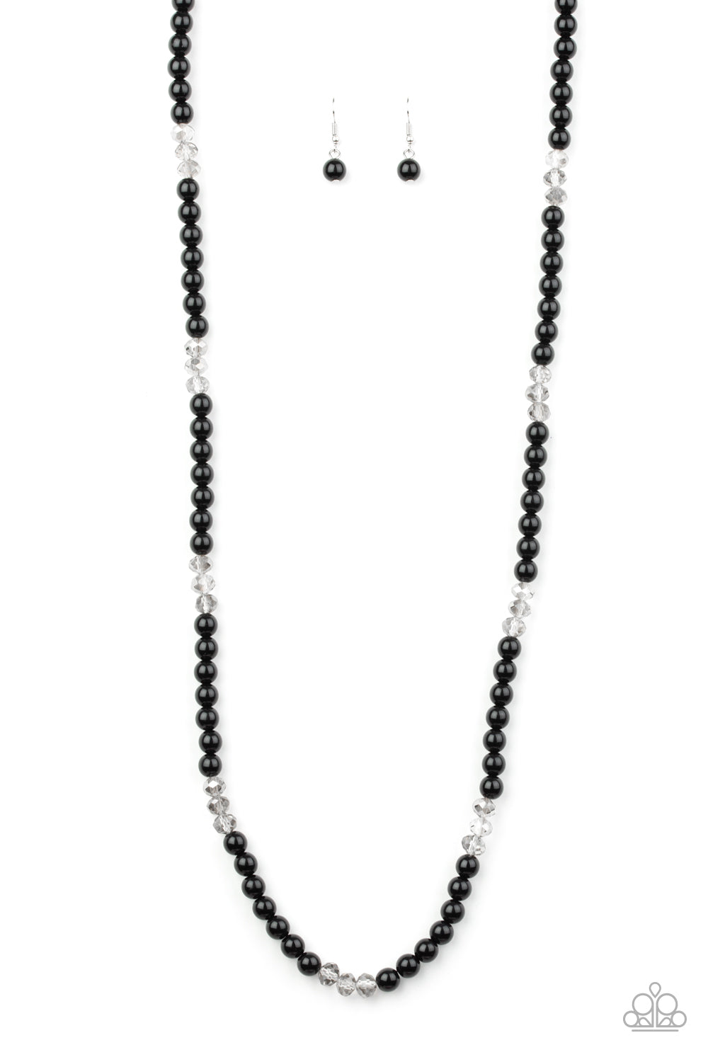 Girls Have More FUNDS Black Necklace - Paparazzi Accessories