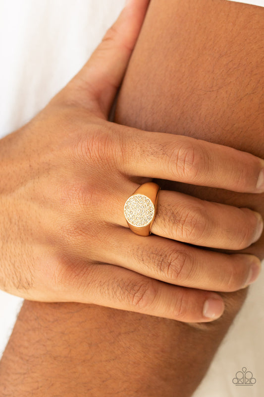 Conquest Gold Ring - Paparazzi Accessories