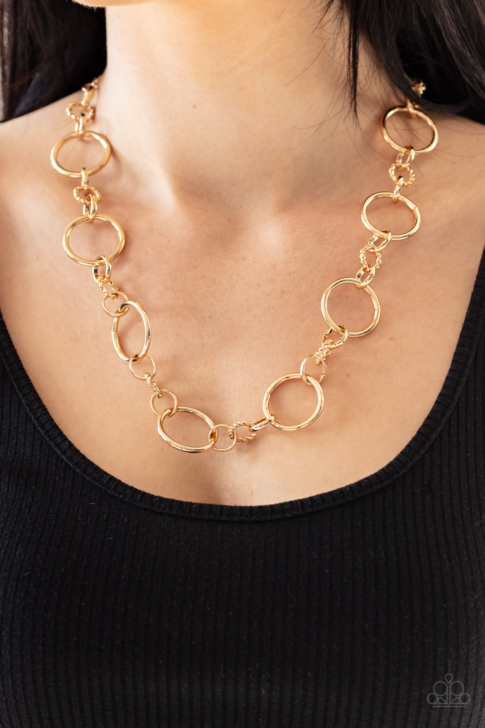 Classic Combo Gold Necklace - Paparazzi Accessories