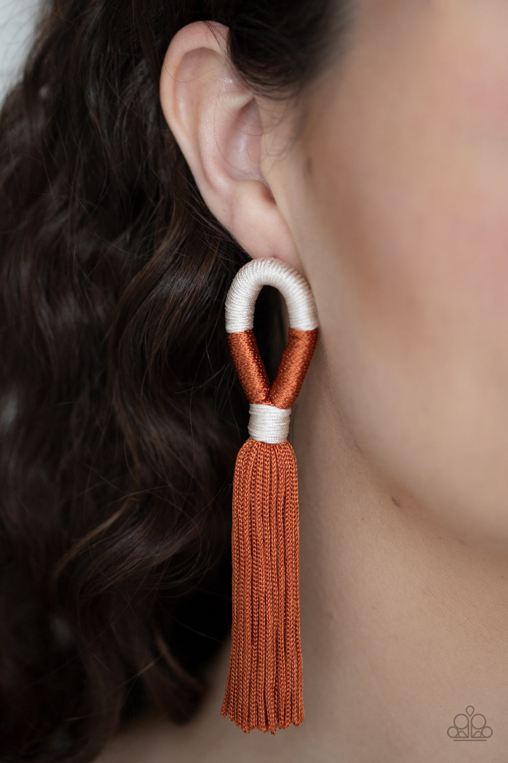 Moroccan Mambo Multi Tassel Earring - Paparazzi Accessories