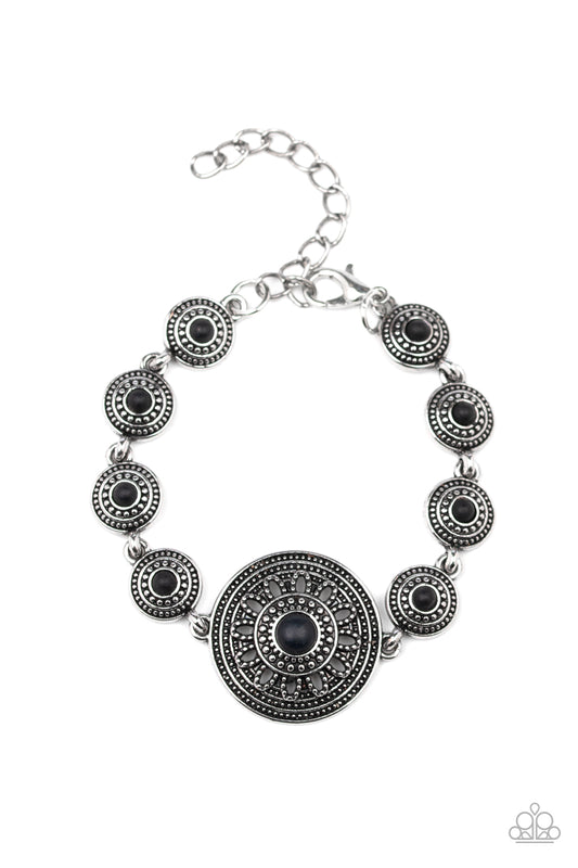 Rustic Renegade Black Bracelet - Paparazzi Accessories