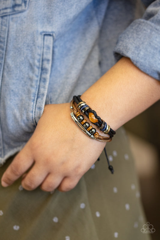 Wander More Orange Urban Bracelet - Paparazzi Accessories