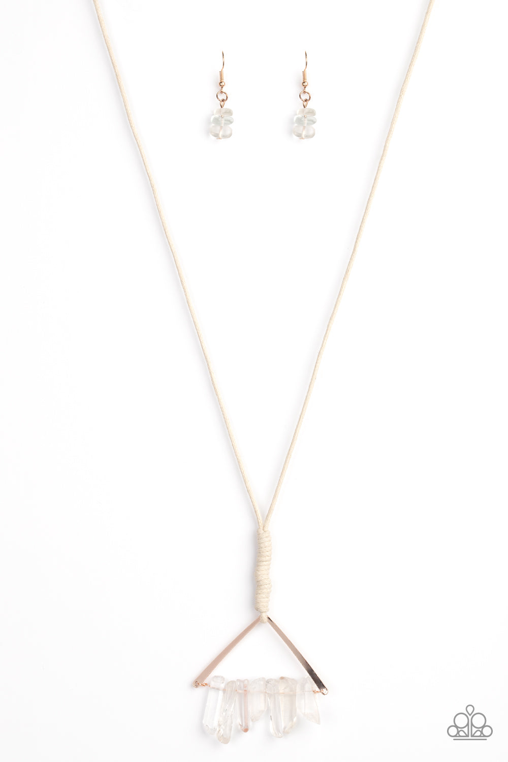 Raw Talent Rose Gold Necklace - Paparazzi Accessories