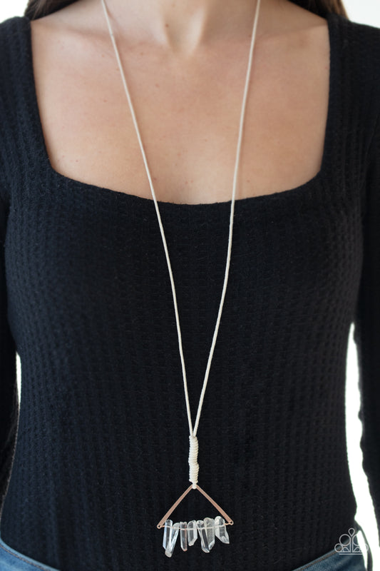 Raw Talent Rose Gold Necklace - Paparazzi Accessories