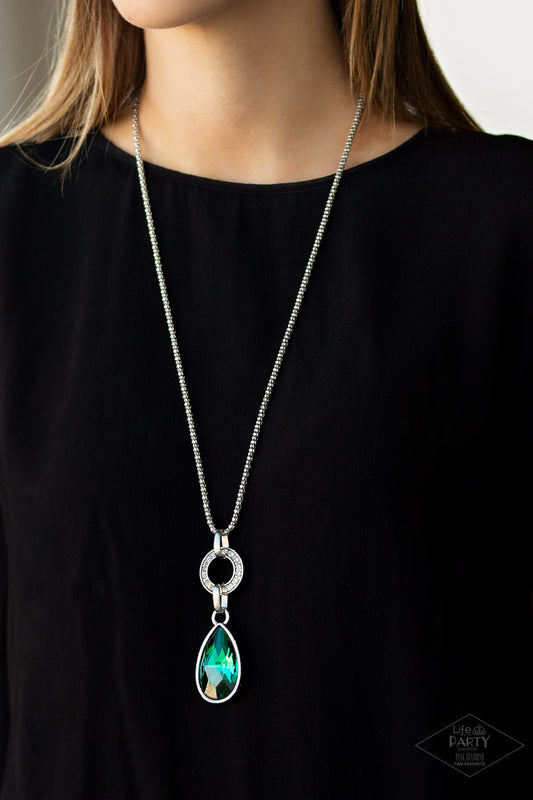 Lookin Like A Million Green Necklace - Paparazzi Accessories