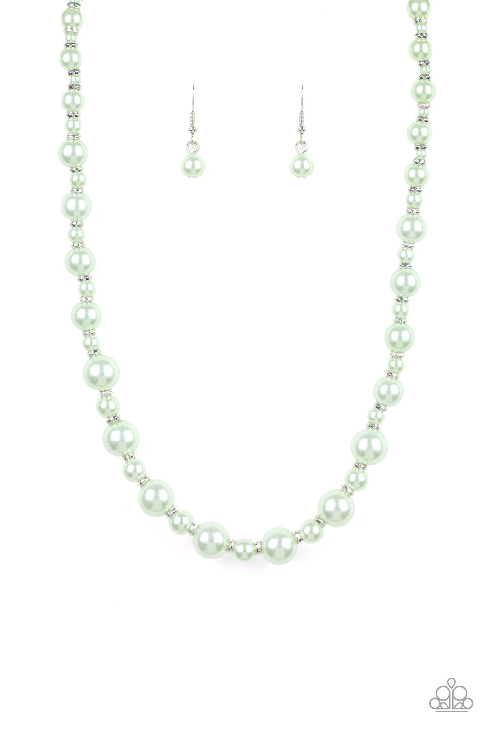 Pearl Heirloom Green Pearl Necklace - Paparazzi Accessories
