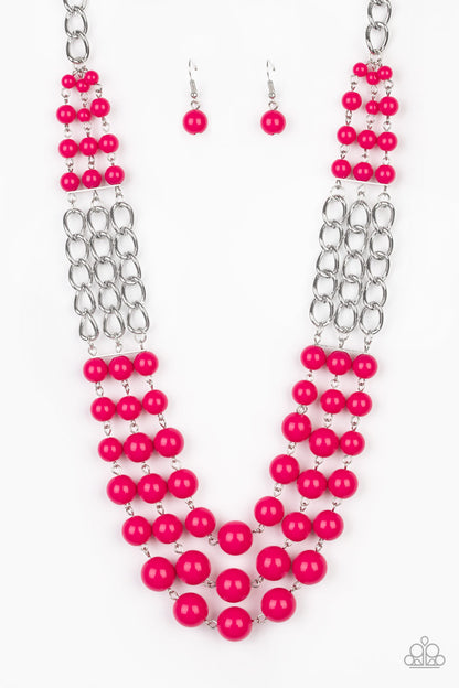 A La Vogue Pink Necklace - Paparazzi Accessories