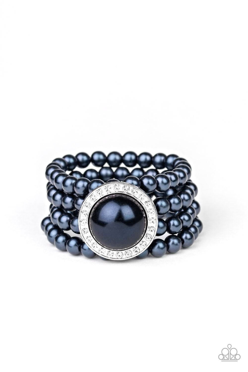 Top Tier Twinkle Blue Pearl Bracelet - Paparazzi Accessories