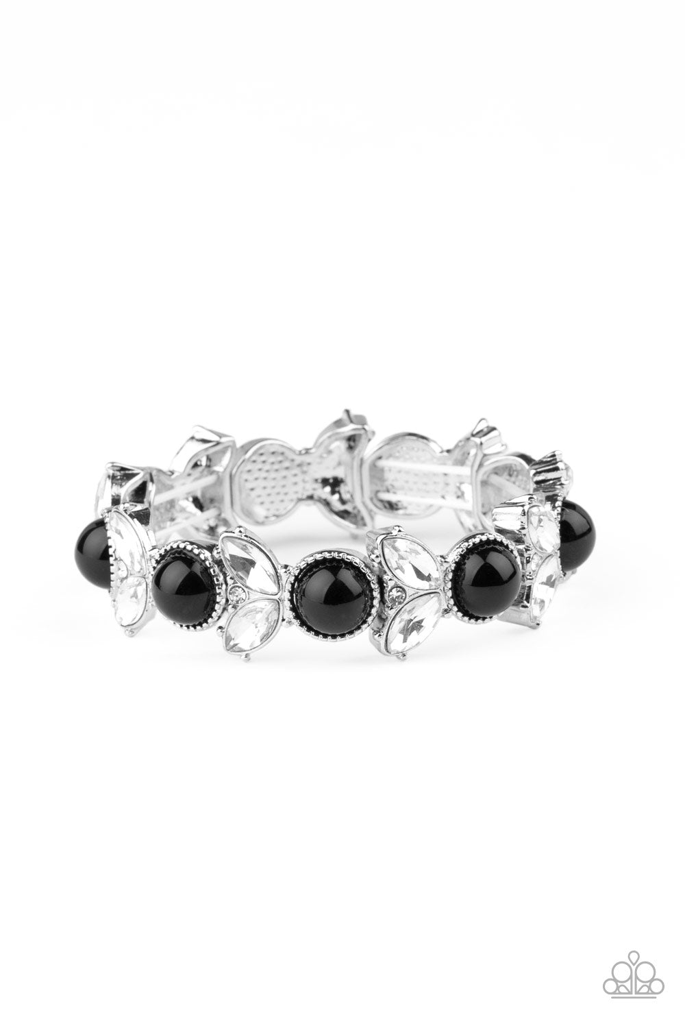 Opulent Oasis Black Bracelet - Paparazzi Accessories