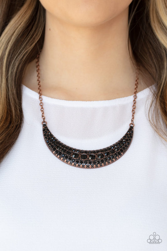 Moon Child Magic Copper Necklace - Paparazzi Accessories