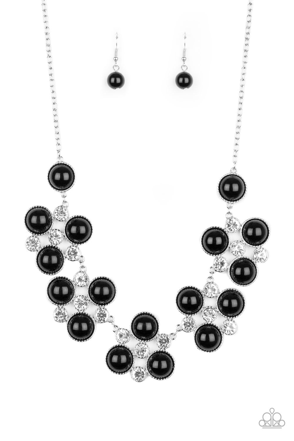 Night at the Symphony Black Necklace - Paparazzi Accessories