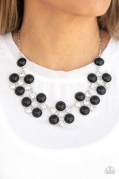Night at the Symphony Black Necklace - Paparazzi Accessories
