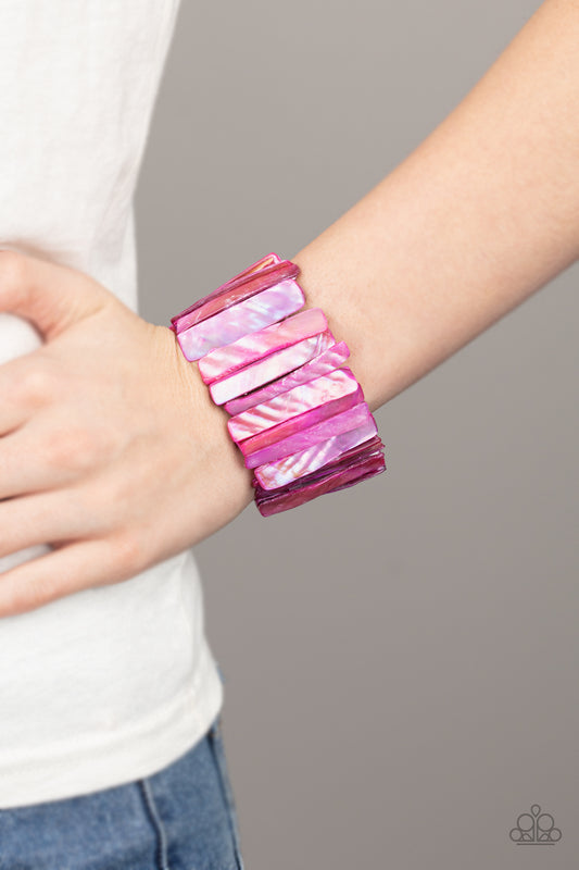 Beach Blast Pink Bracelet - Paparazzi Accessories
