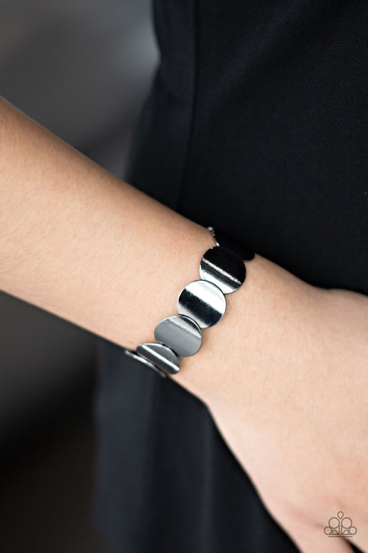 Industrial Influencer Black Bracelet - Paparazzi Accessories