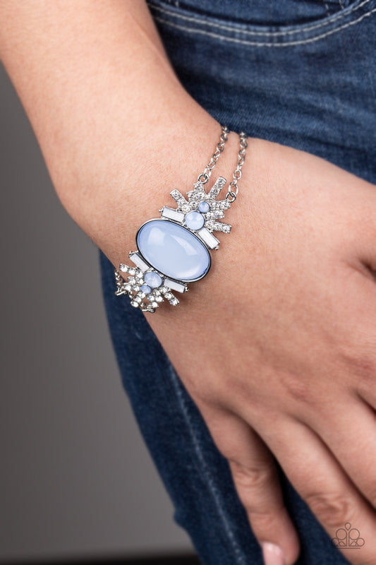 Brilliantly Boho Blue Bracelet - Paparazzi Accessories