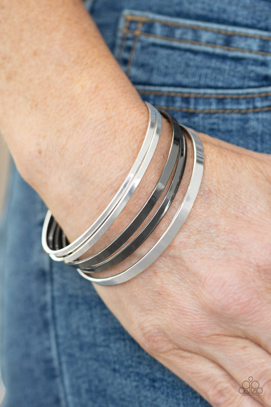 Ensnared Multi Bangle Bracelet - Paparazzi Accessories