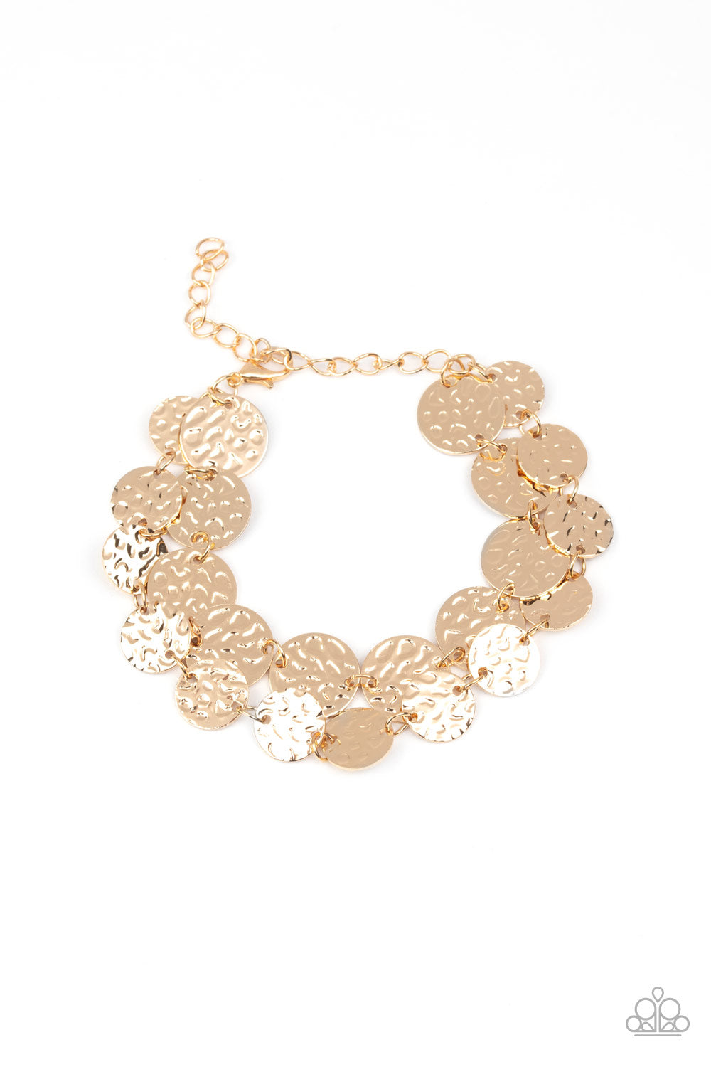 Rooted To The SPOTLIGHT Gold Bracelet - Paparazzi Accessories