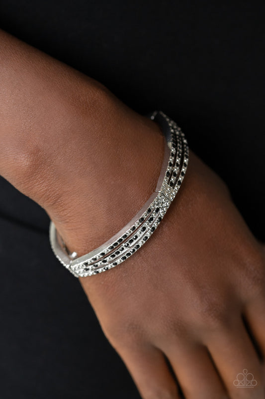 Suburban Scene Black Bracelet - Paparazzi Accessories