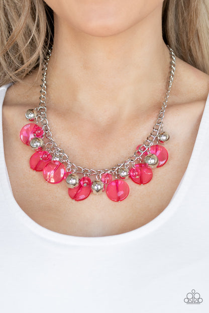 Gossip Glam Pink Necklace - Paparazzi Accessories
