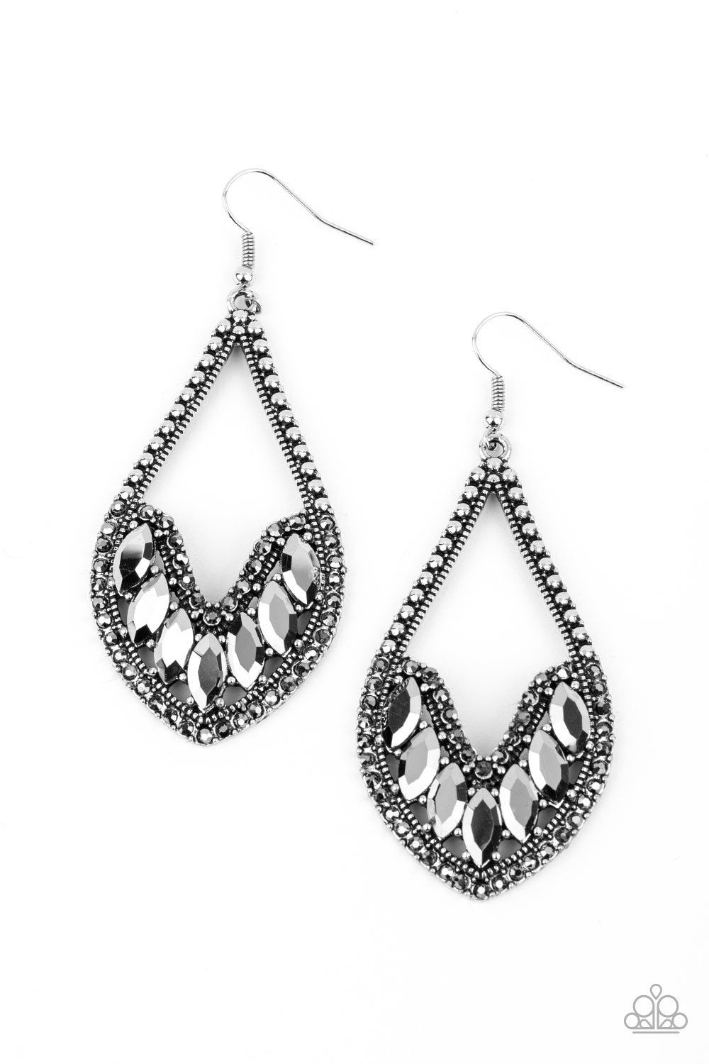 Ethereal Expressions Silver Earring - Paparazzi Accessories