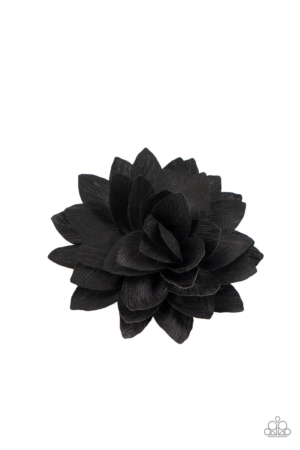 Summer Is In The Air Black Hair Clip - Paparazzi Accessories