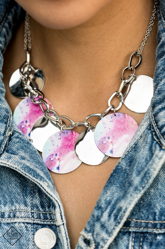 Tie Dye Drama Multi Necklace - Paparazzi Accessories