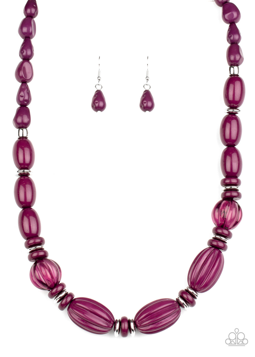 High Alert Purple Necklace - Paparazzi Accessories