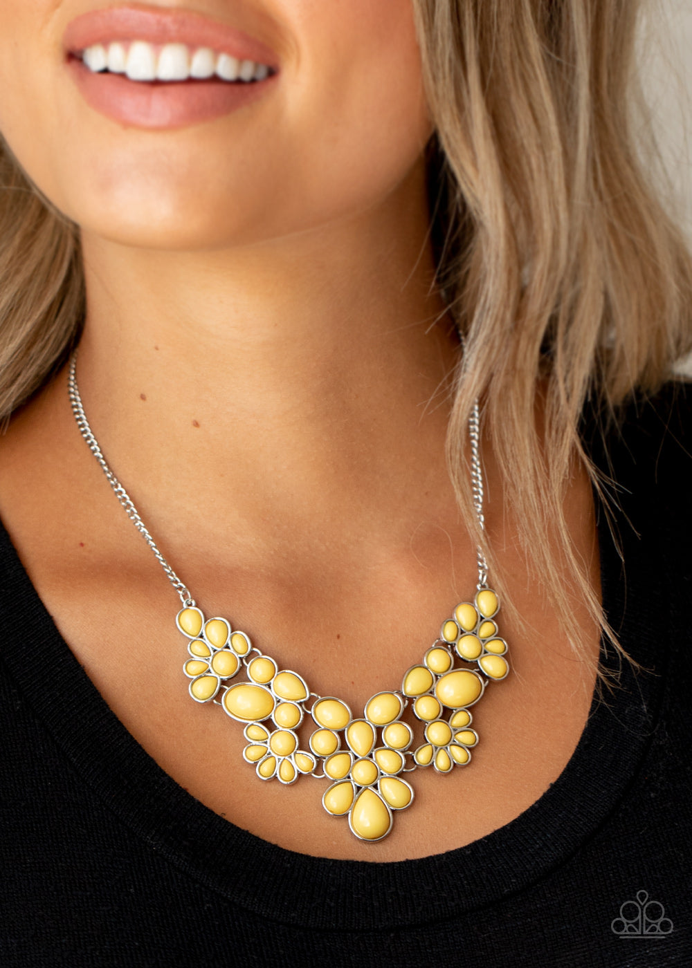 Bohemian Banquet Yellow Necklace - Paparazzi Accessories