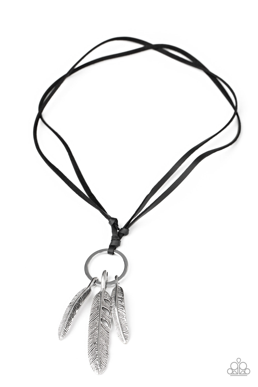 Bird Watcher Black Urban Necklace - Paparazzi Accessories