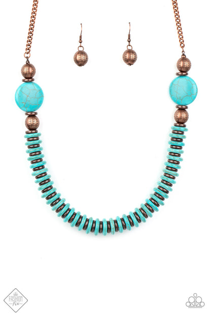 Desert Revival Copper Necklace - Paparazzi Accessories