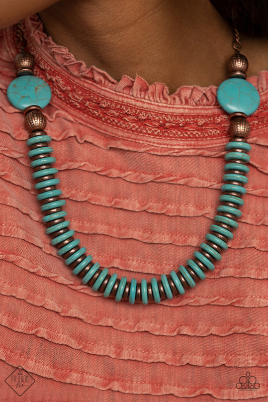 Desert Revival Copper Necklace - Paparazzi Accessories