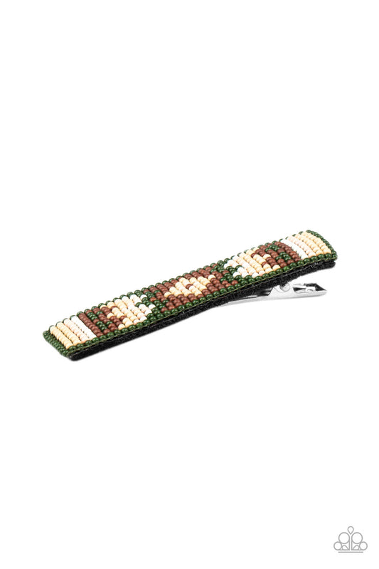 Lay Of The Desert Multi Hair Clip - Paparazzi Accessories