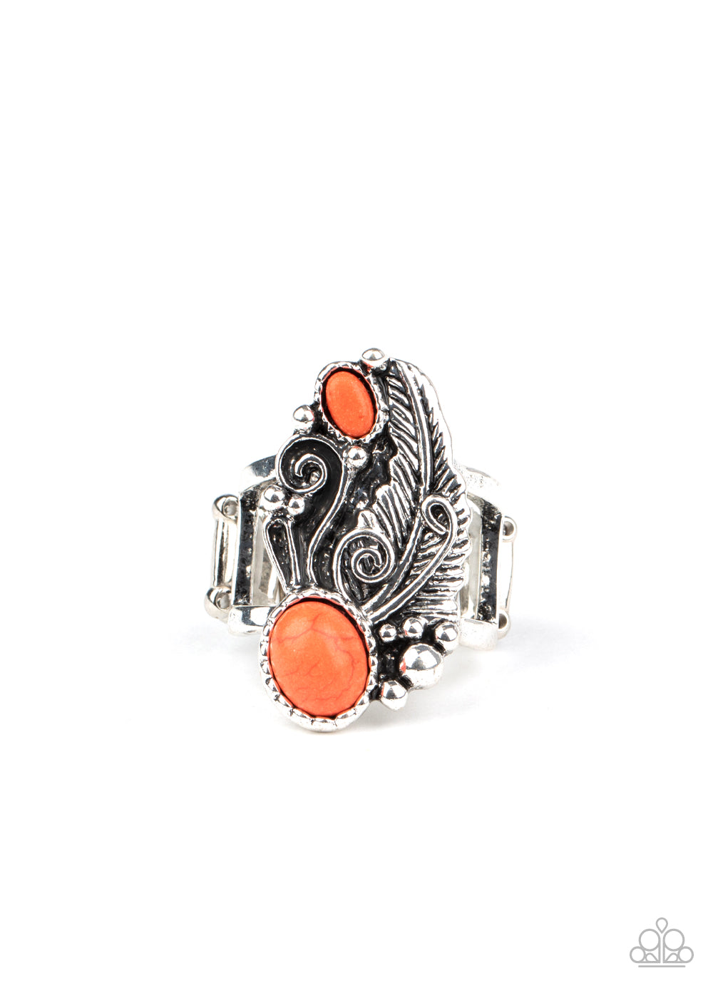 Desert Nest Orange Ring - Paparazzi Accessories