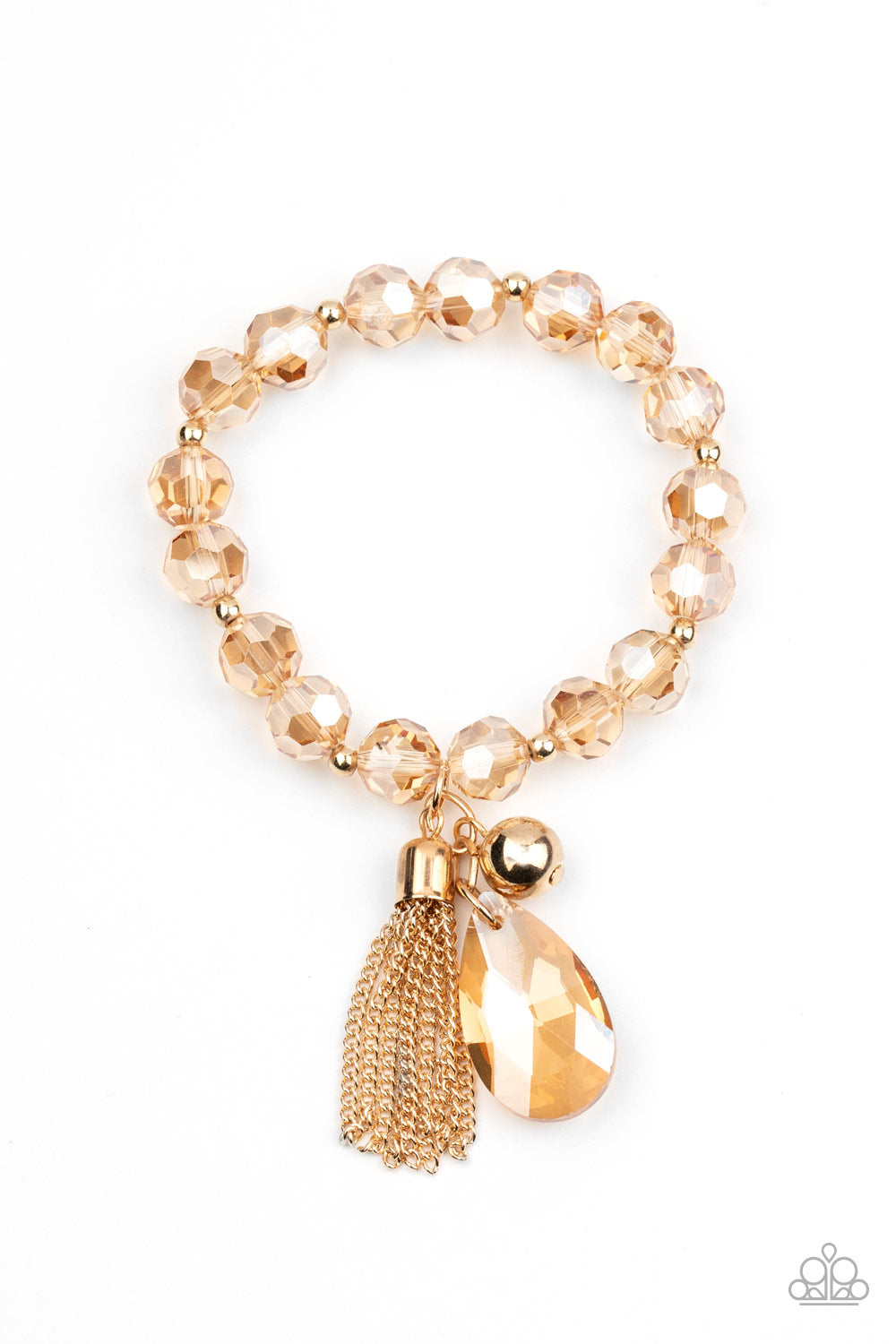 Leaving So SWOON? Gold Bracelet - Paparazzi Accessories
