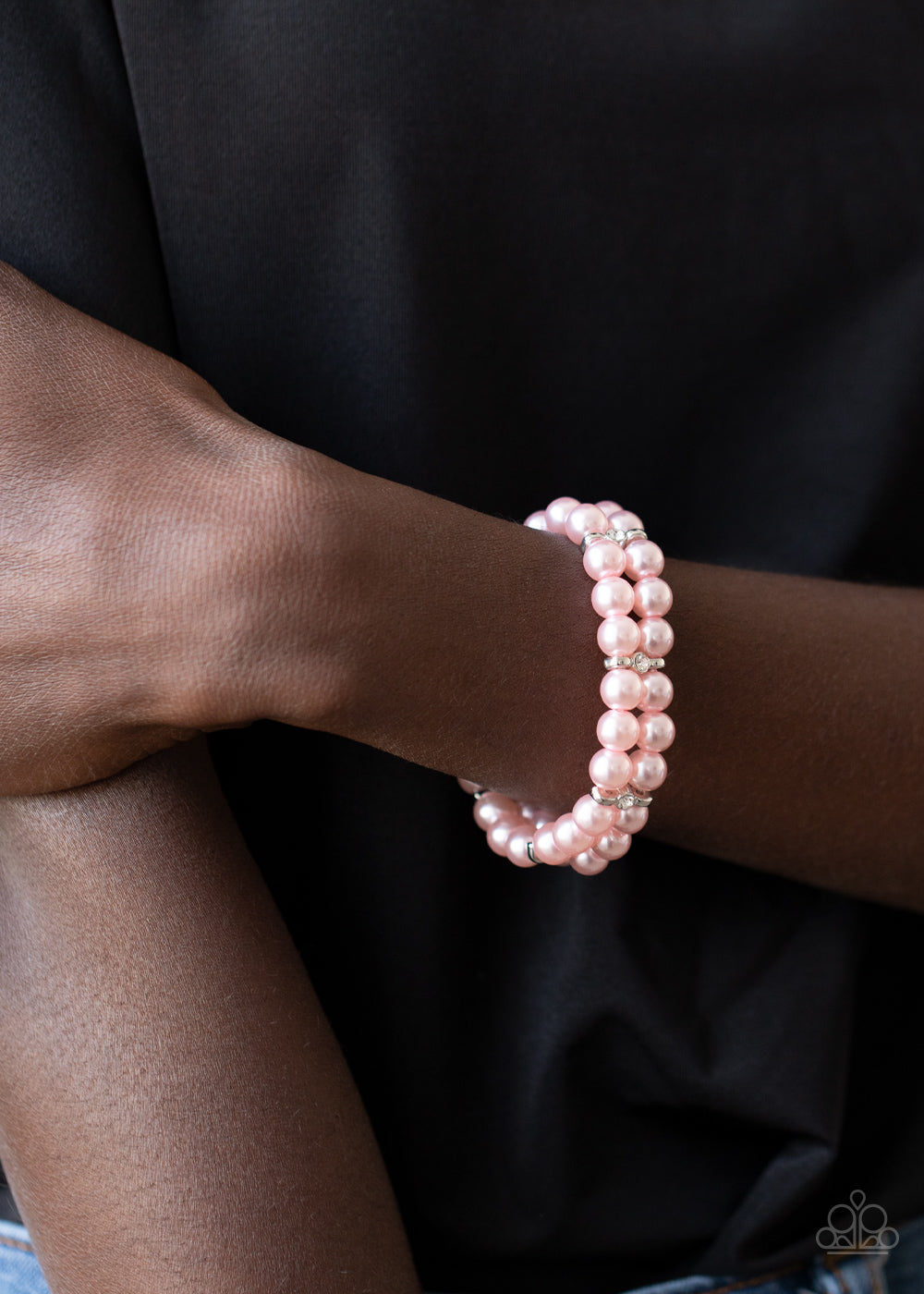 Downtown Debut Pink Bracelet - Paparazzi Accessories