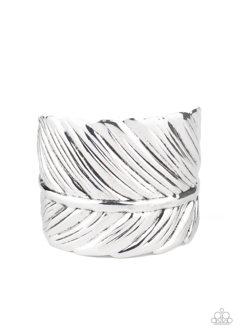 Where Theres a QUILL, Theres a Way Silver Bracelet - Paparazzi Accessories