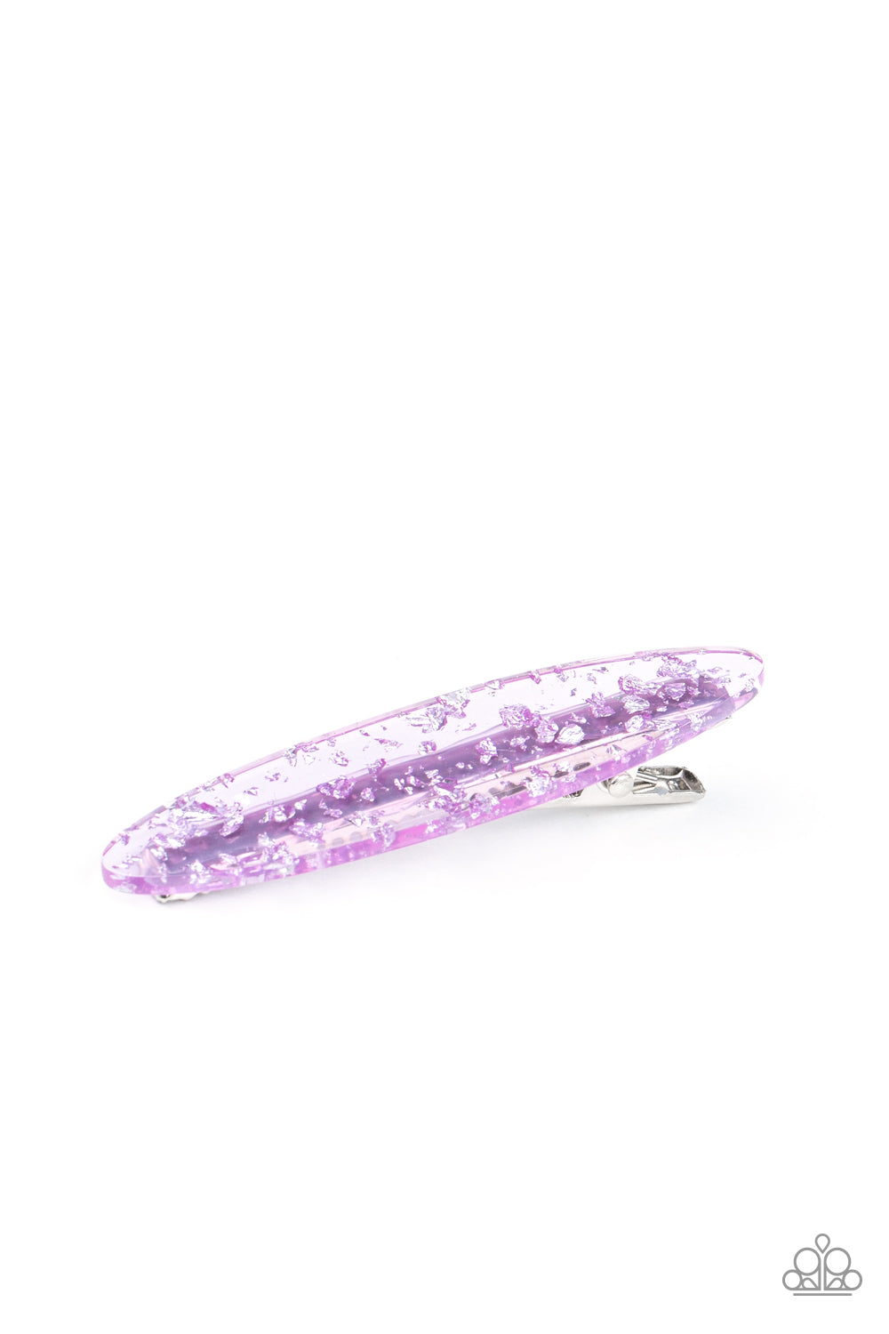Confetti Couture Purple Hair Clip - Paparazzi Accessories