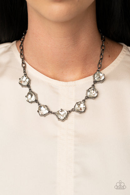 Star Quality Sparkle Black Necklace - Paparazzi Accessories