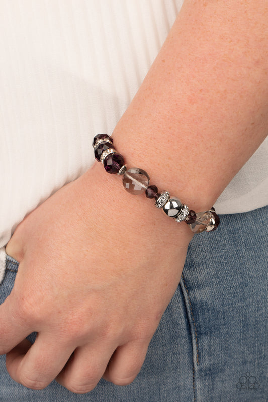 Treat Yourself Purple Bracelet - Paparazzi Accessories
