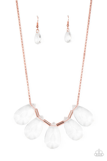 HEIR It Out Copper Necklace - Paparazzi Accessories