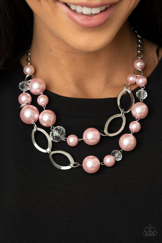 High Roller Status Pink Necklace - Paparazzi Accessories