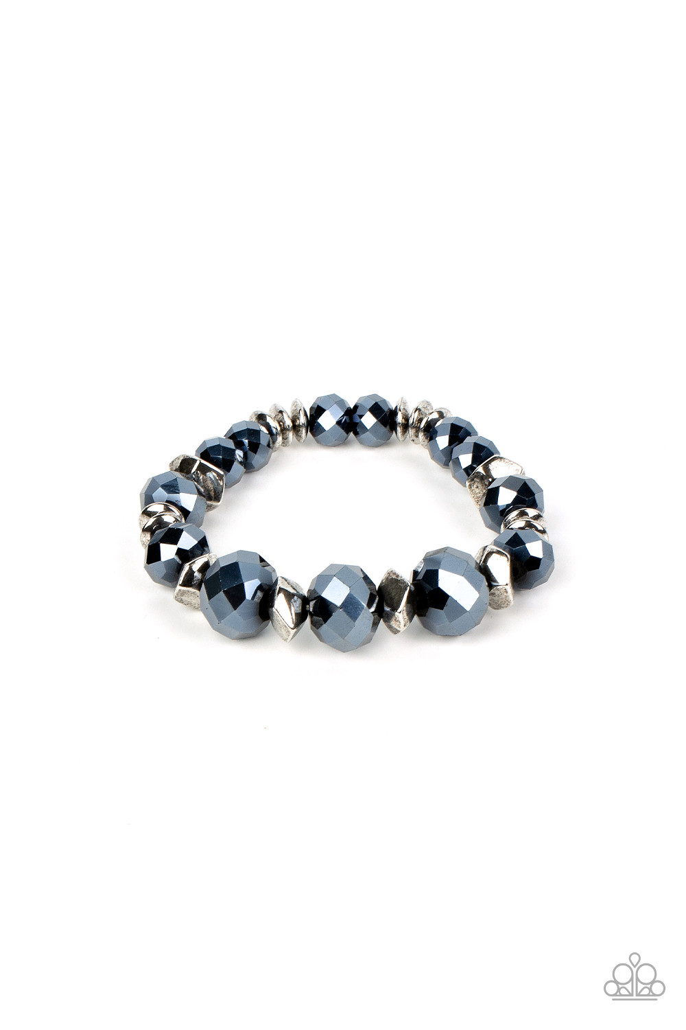 Cosmic Cadence Blue Necklace & Bracelet Set - Paparazzi Accessories