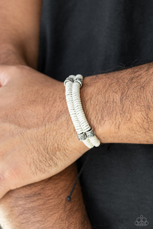 Island Renegade Black Urban Bracelet - Paparazzi Accessories