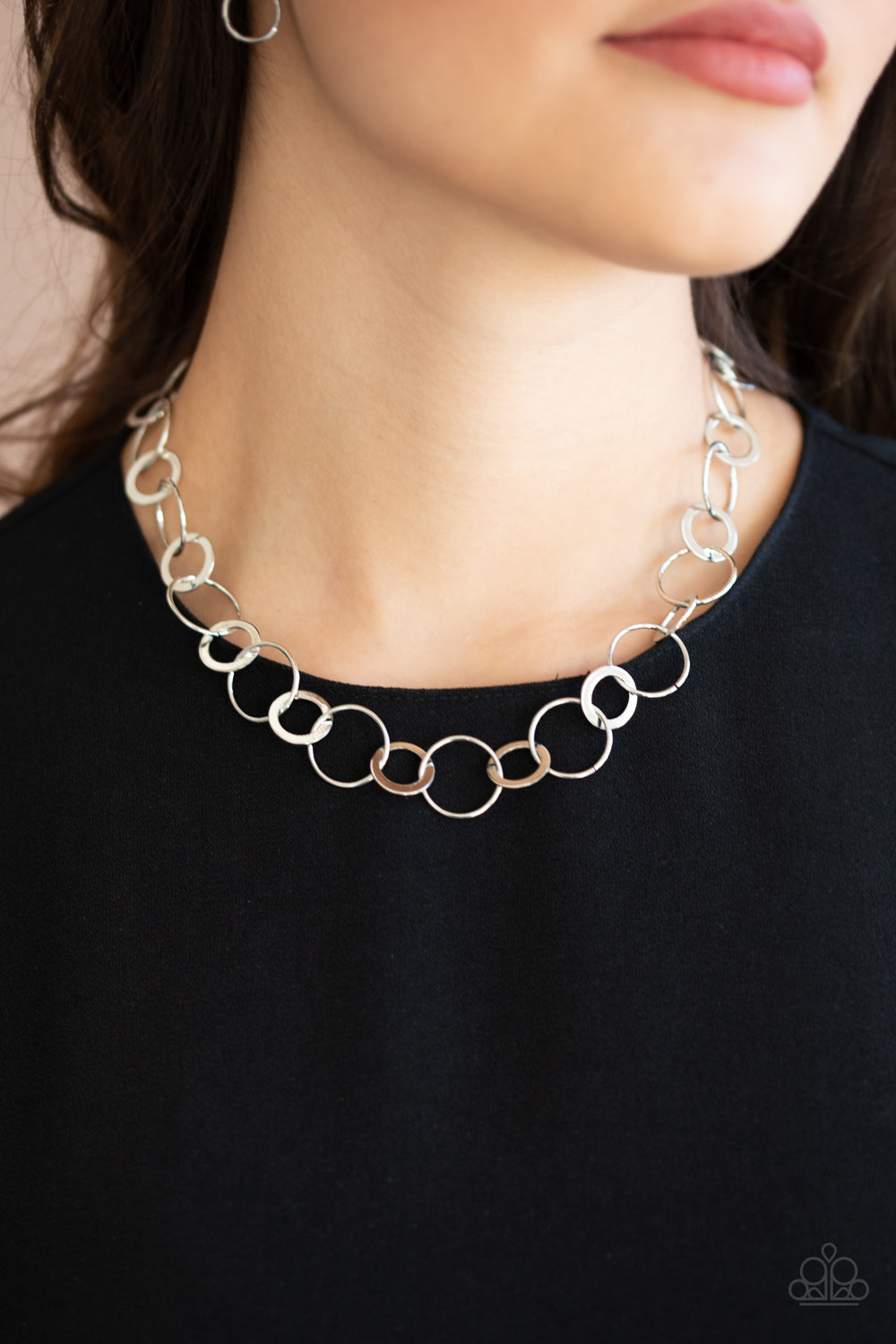 Revolutionary Radiance Silver Necklace - Paparazzi Accessories