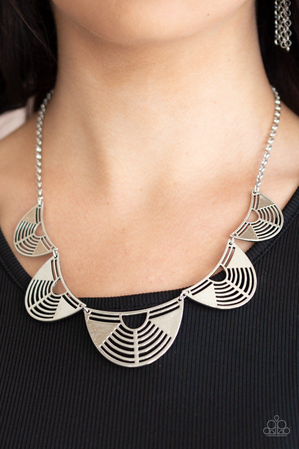 Record-Breaking Radiance Silver Necklace - Paparazzi Accessories