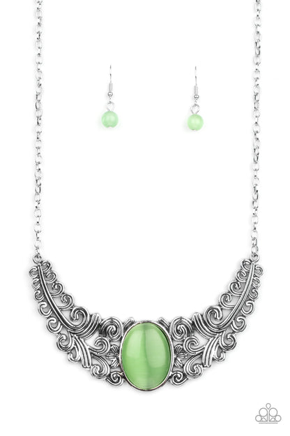 Celestial Eden Green Necklace - Paparazzi Accessories