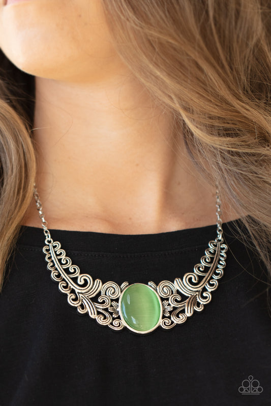 Celestial Eden Green Necklace - Paparazzi Accessories