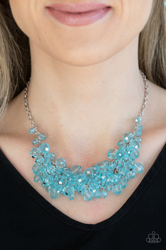 Let The Festivities Begin Blue Necklace - Paparazzi Accessories
