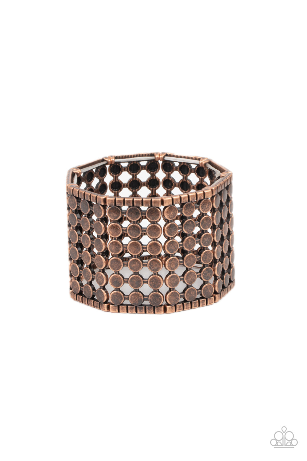 Cool and CONNECTED Copper Bracelet - Paparazzi Accessories